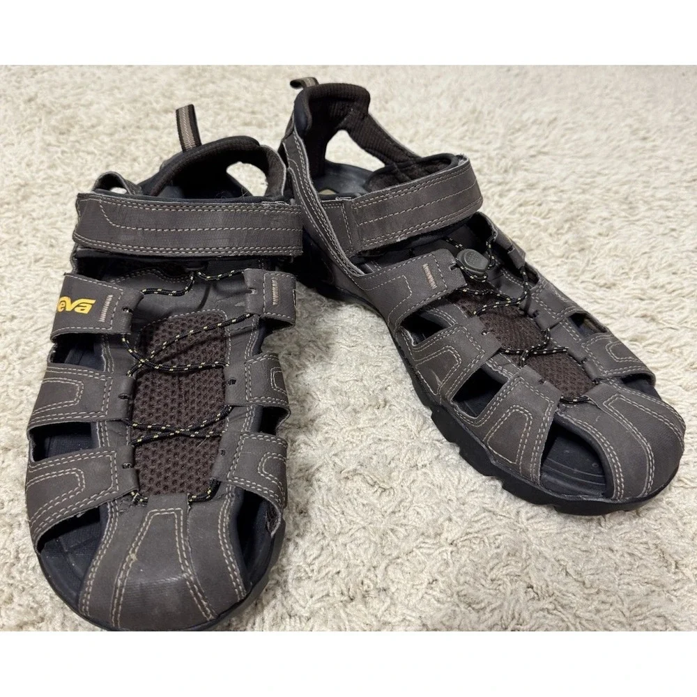 Teva Forebay  Men's Sandals Size‎ 11 Turkish Coffee Hiking Climb Outdoor 1001116